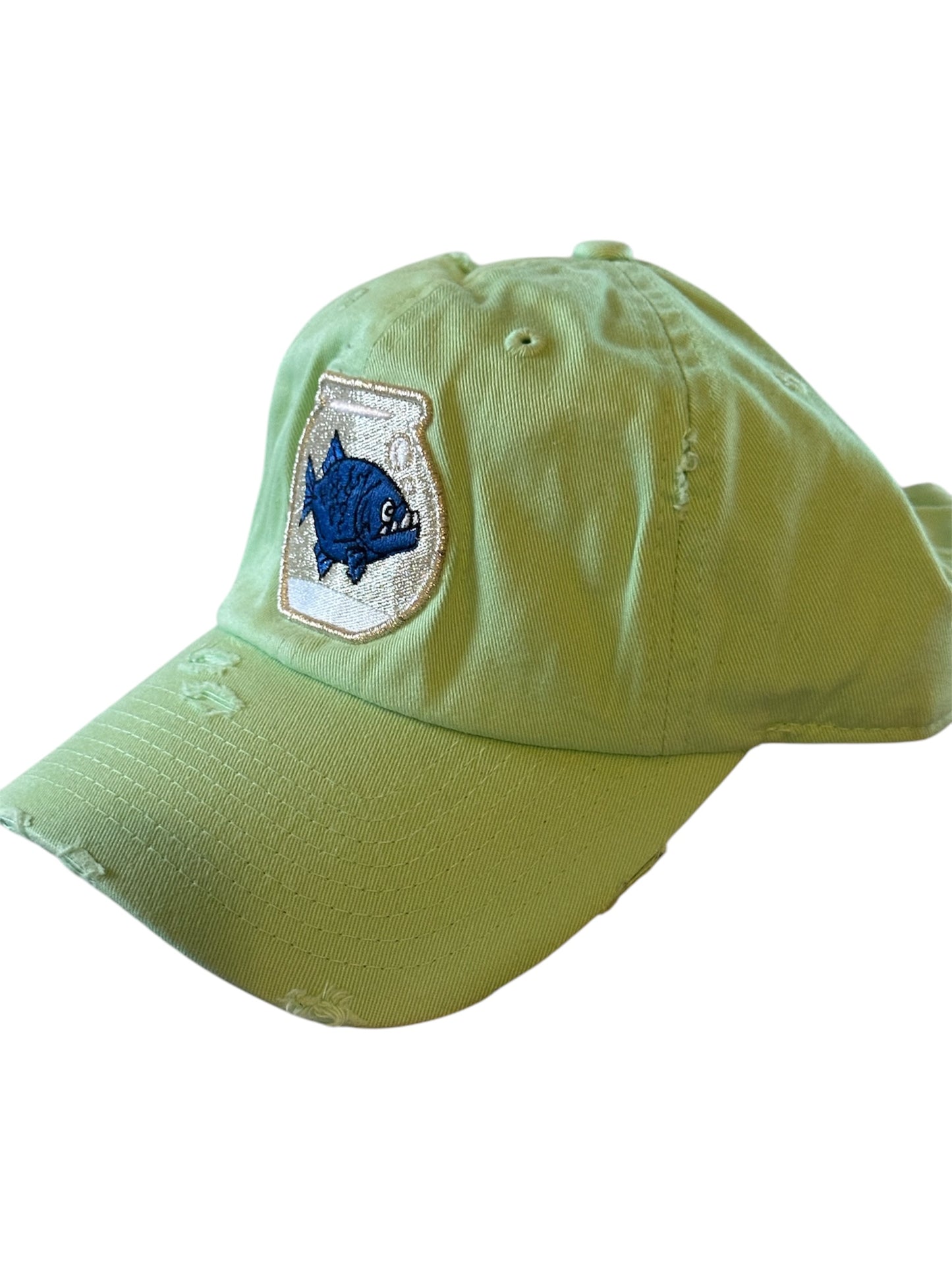 Piranha Gang Mint Green Dad hat