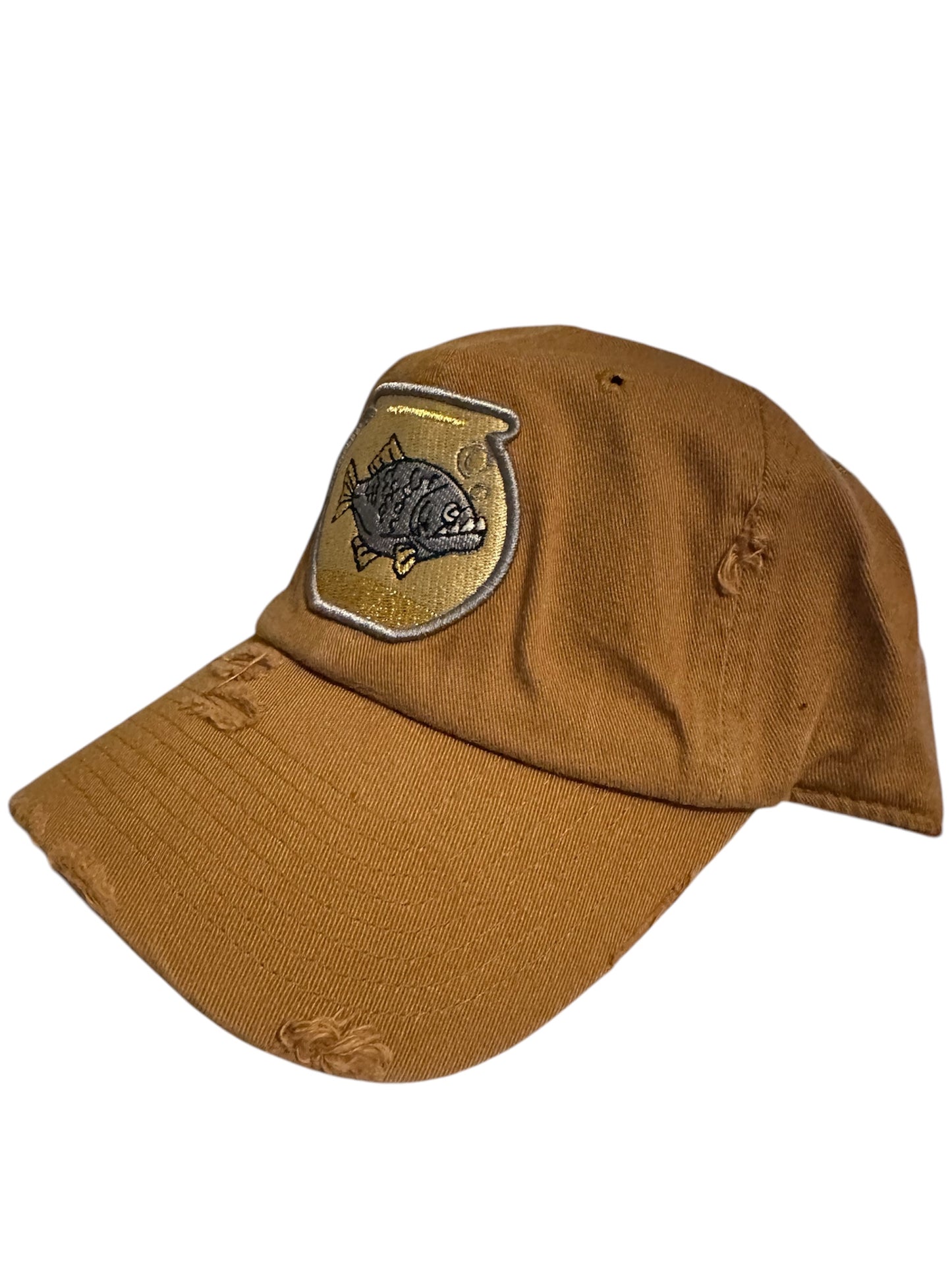 Piranha Gang Sandy Brown Dad Hat