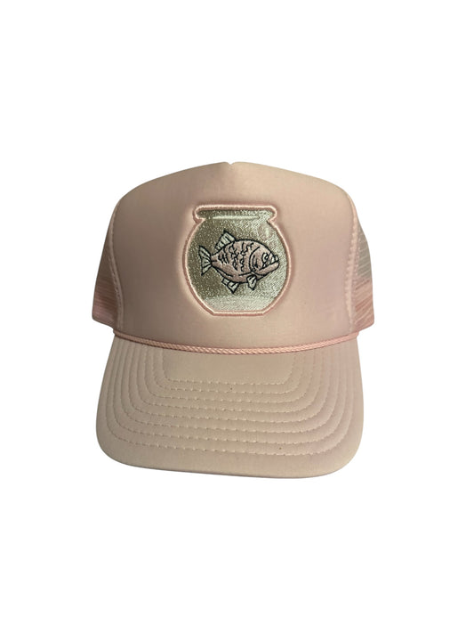 Piranha Gang Soft Pink Panther Trucker