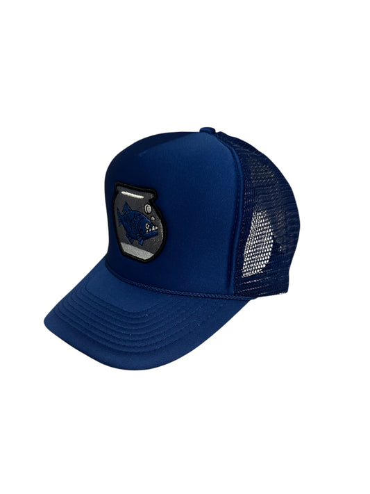 Piranha Gang Royal Blue Trucker