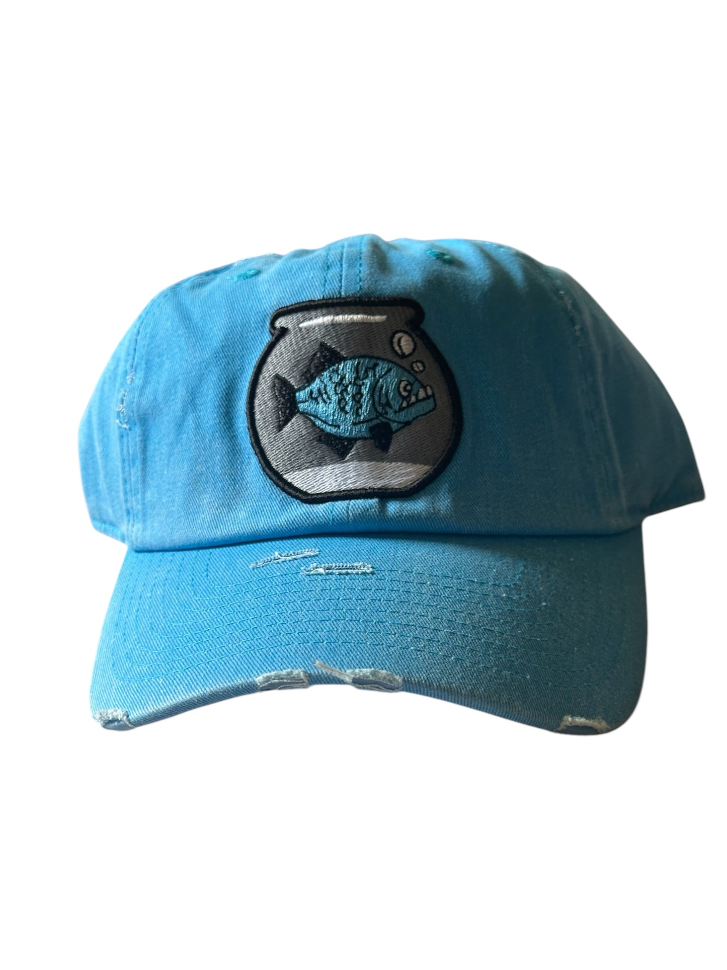Piranha Gang Carolina Blue Dad Hat