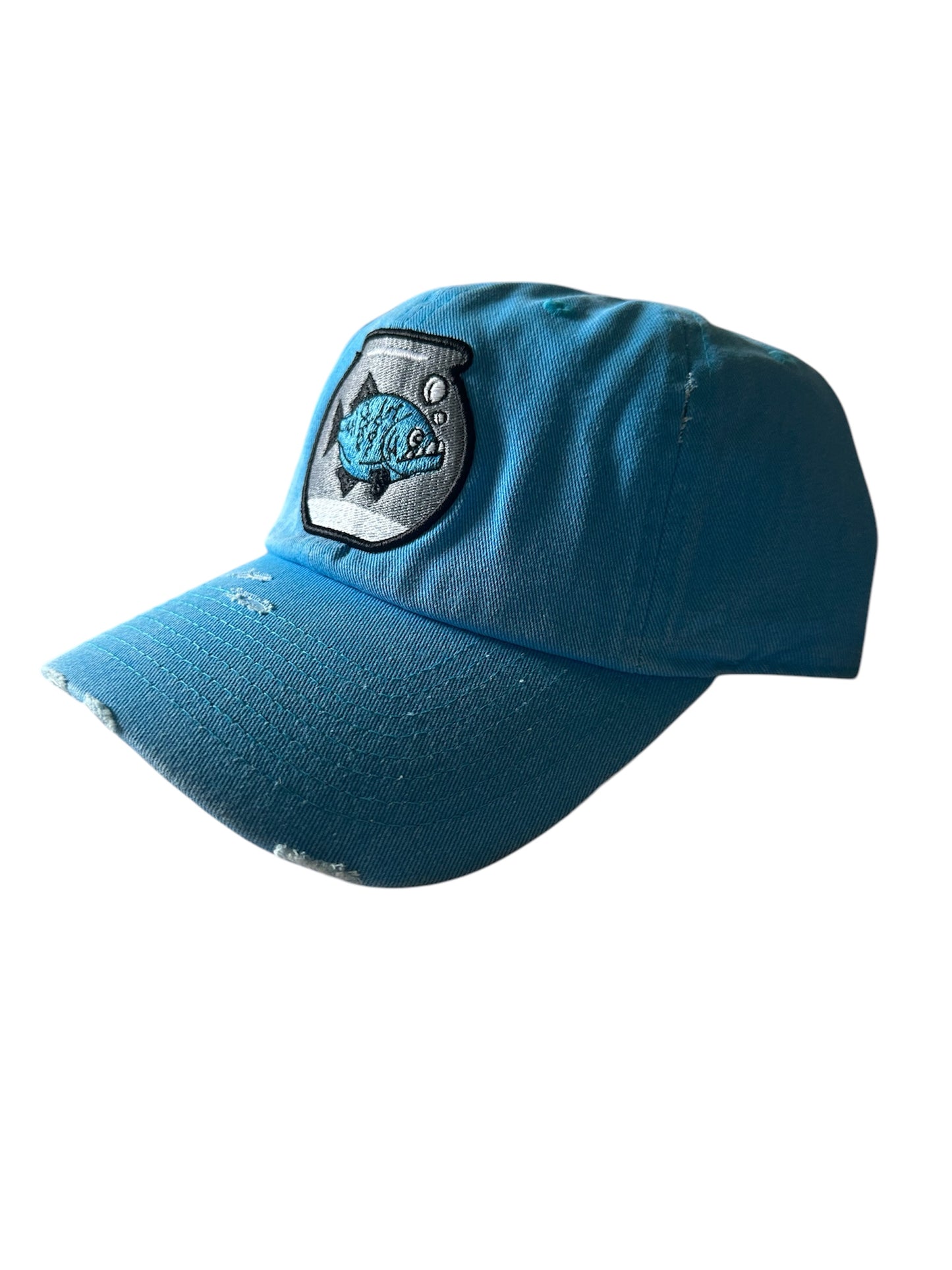 Piranha Gang Carolina Blue Dad Hat