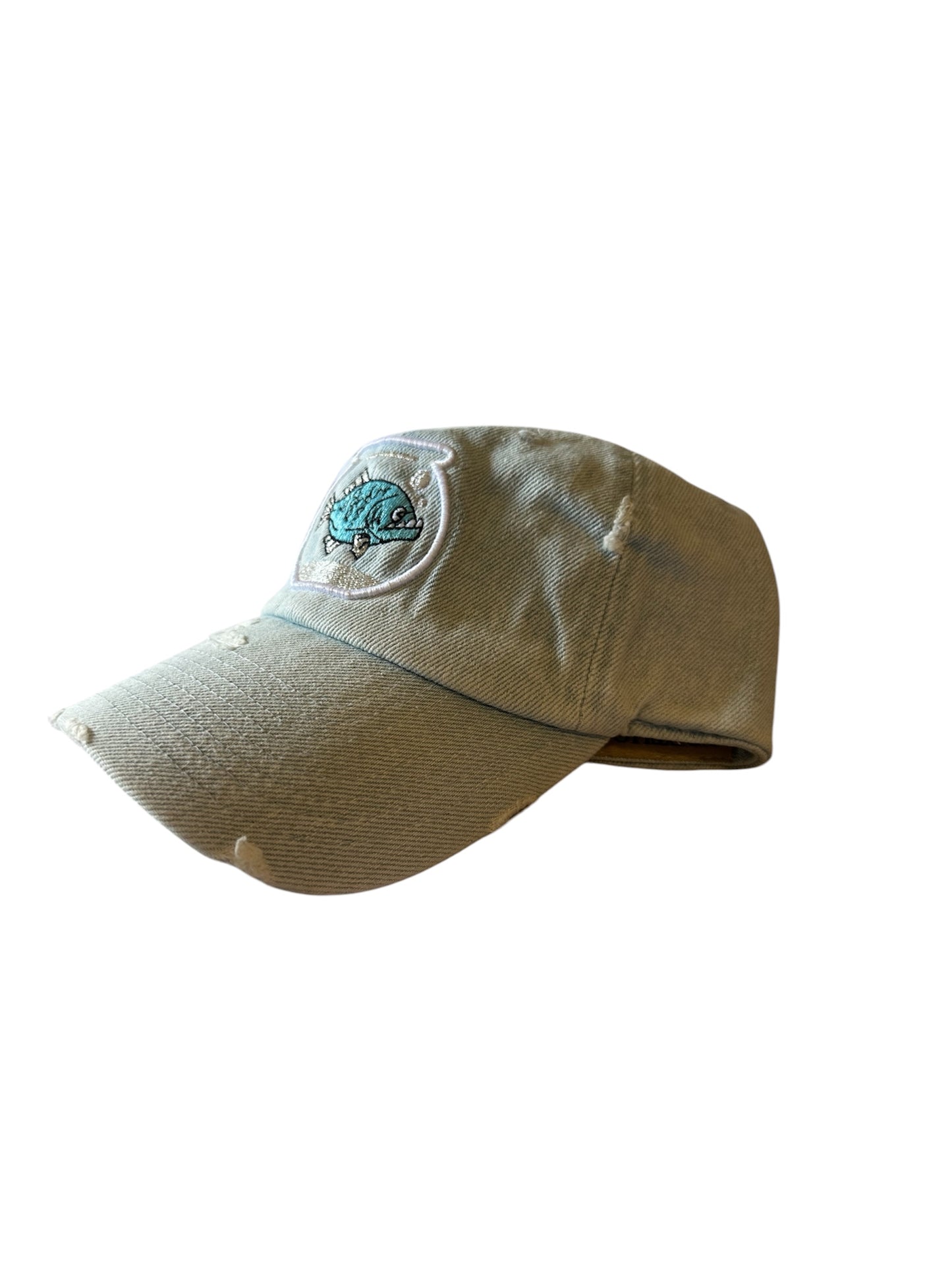 Piranha Gang Light Denim Jean Dad Hat