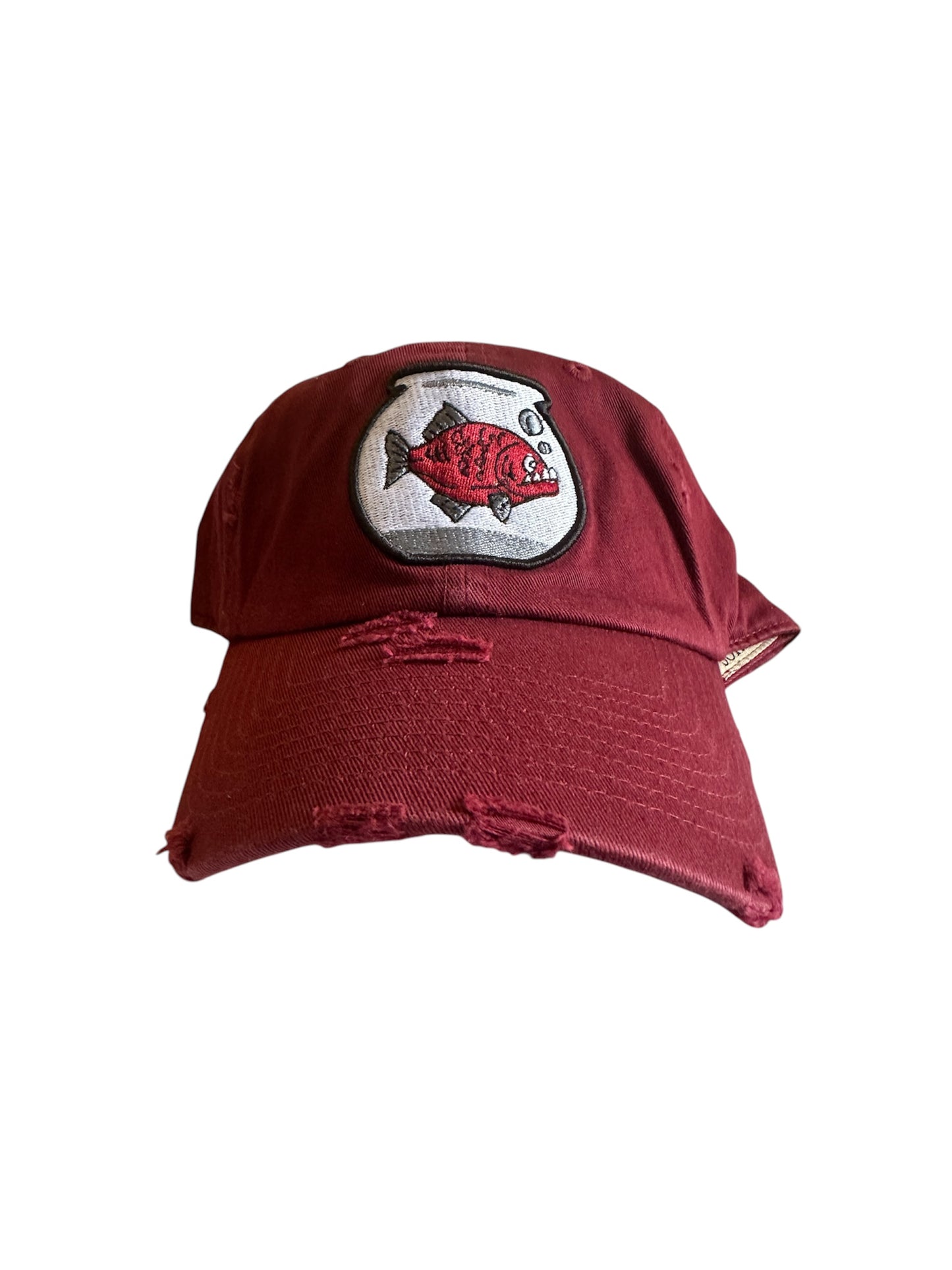 Piranha Gang Burgundy 96 Dad Hat