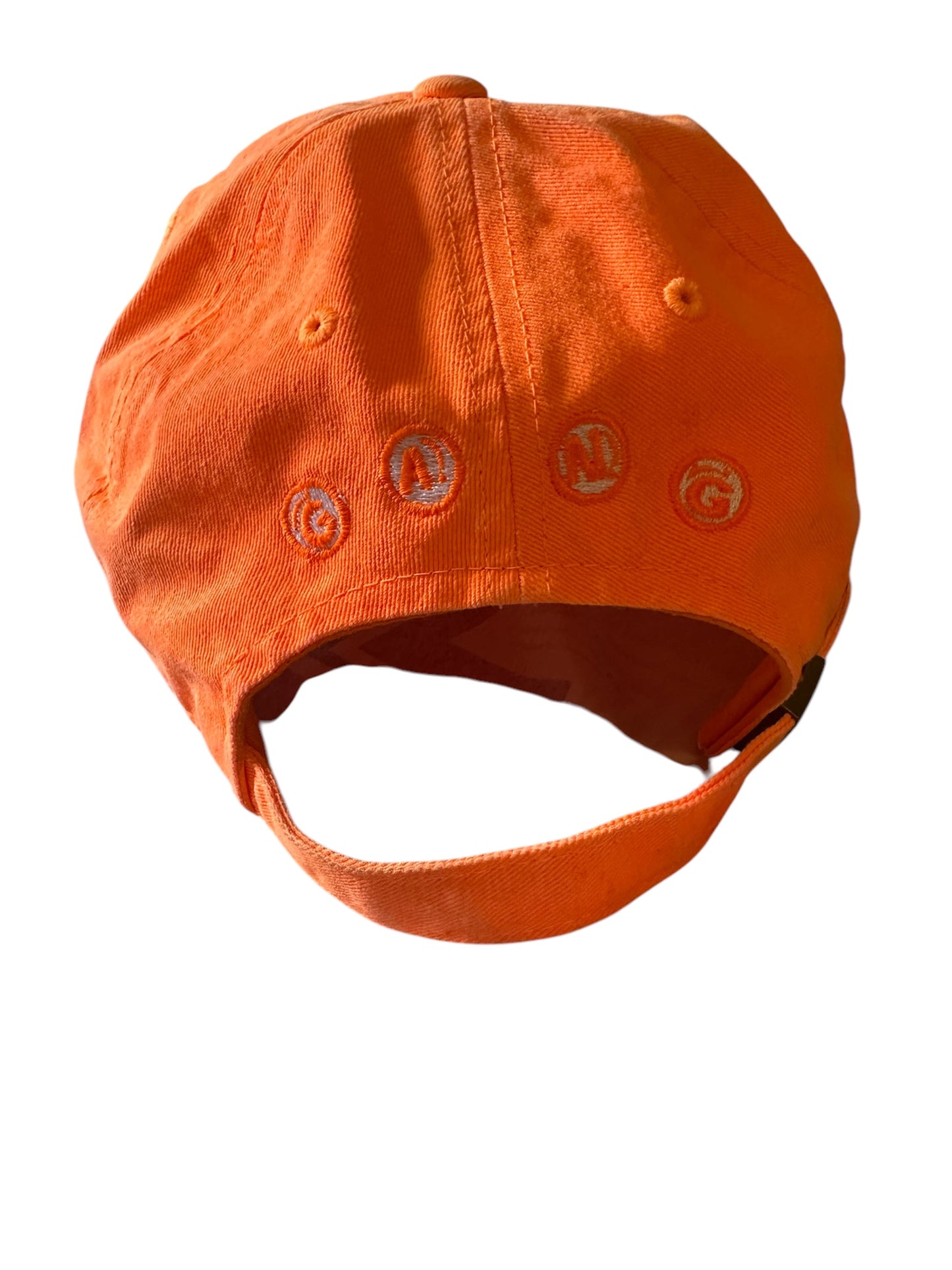 Piranha Gang Neon Orange Dad Hat