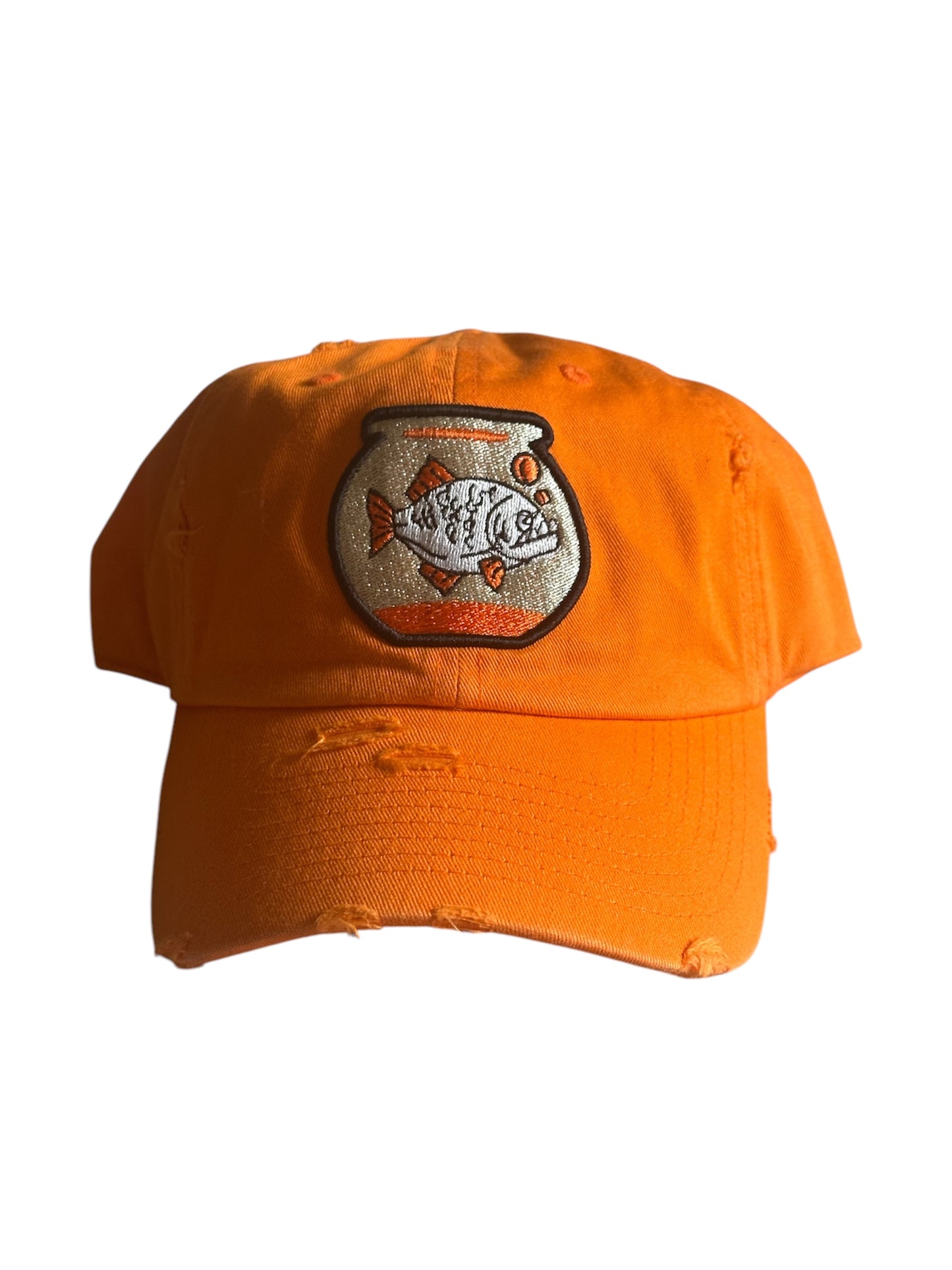 Piranha Gang Pumpkin Dad Hat