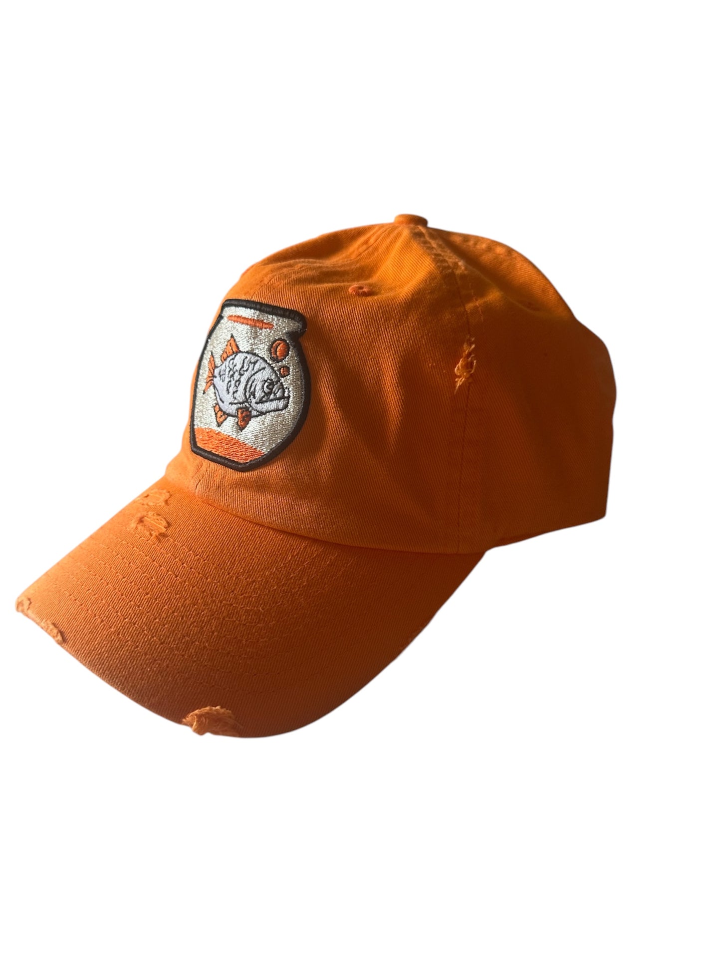 Piranha Gang Pumpkin Dad Hat