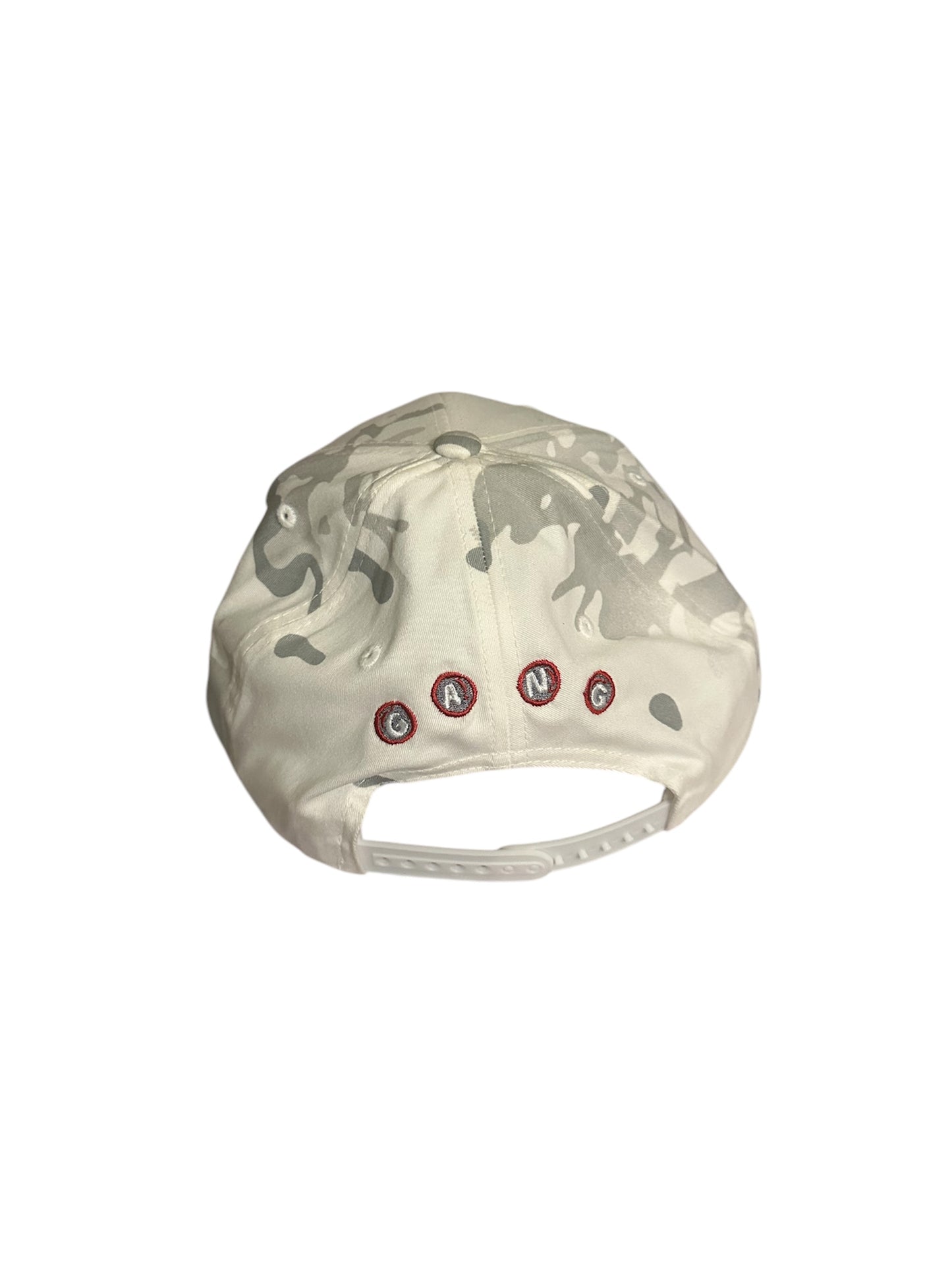 Piranha Gang Winter White Camo  Snap Back