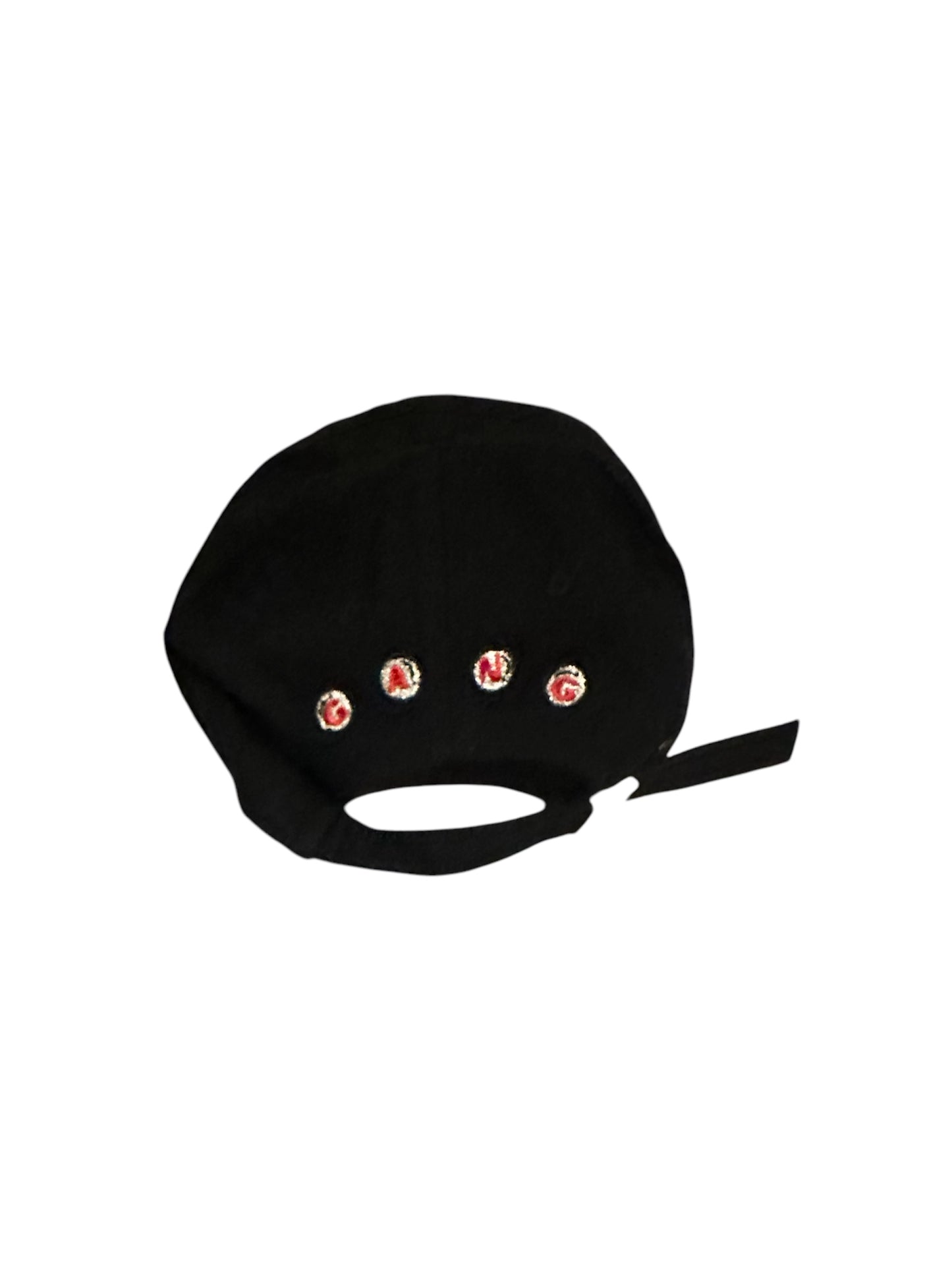 Piranhha Gang Black Cherry Red & Silver Dad Hat